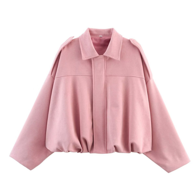 MORTIZIA™ – Sophisticated Cropped Contemporary Aviator Jacket