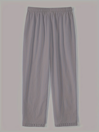 Wren – Relaxed Contrast Trim Cropped Pants
