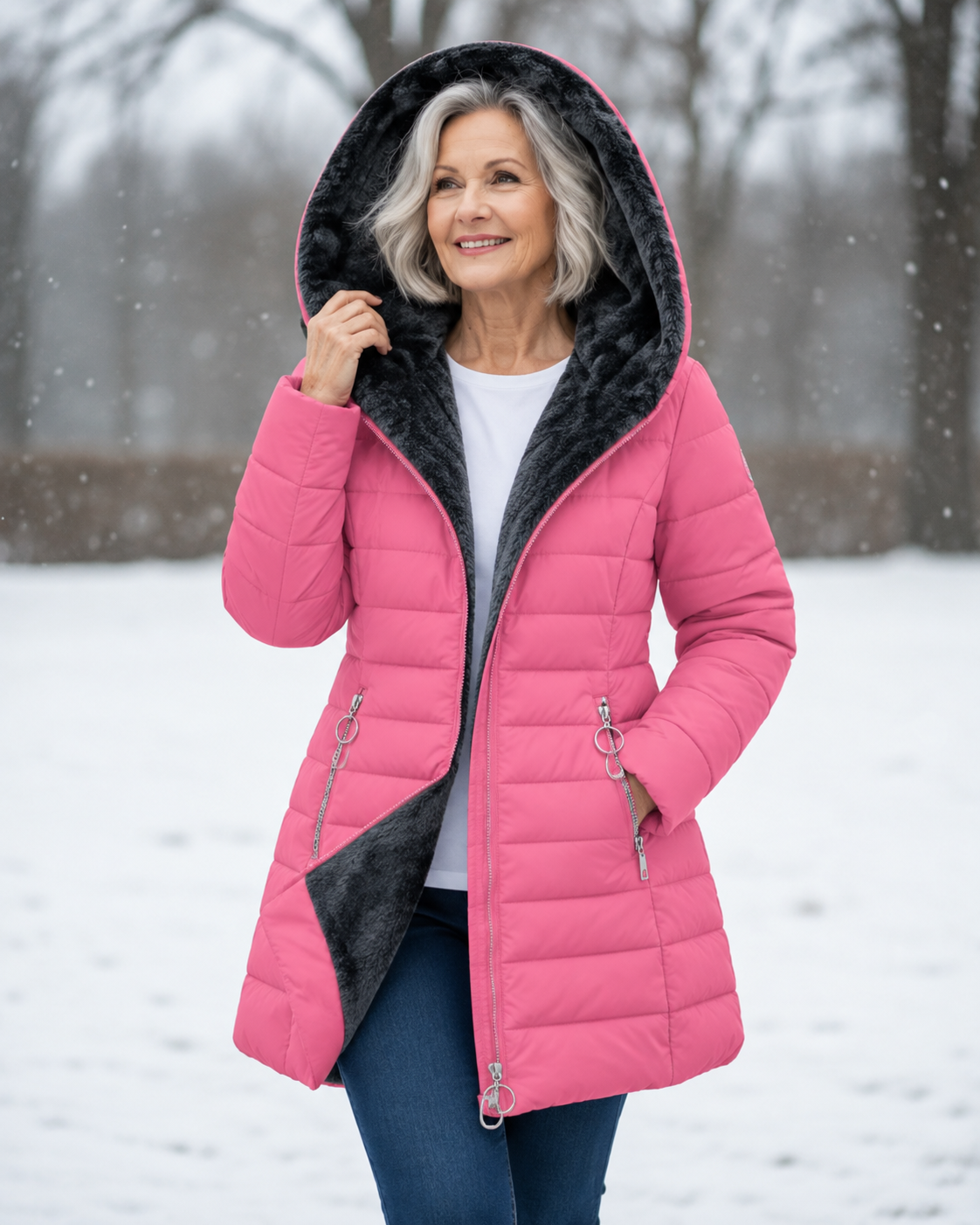 Marja™ | Warm Quilted Hooded Winter Coat