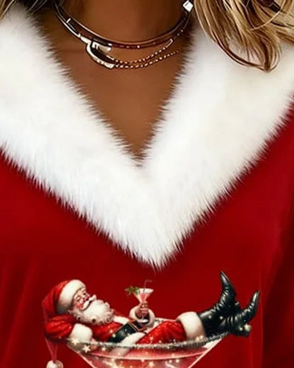 AUBREY – FESTIVE CHEER HOLIDAY TOP