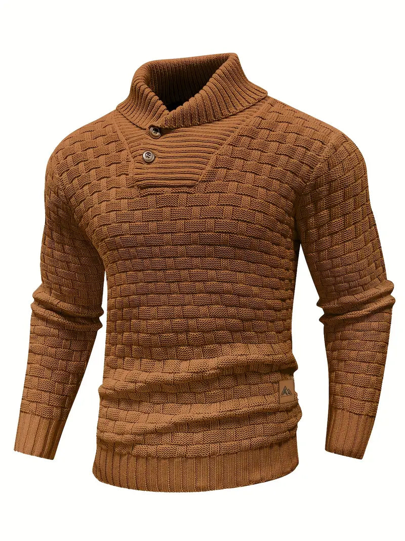 Nevan | Textured Knit Jumper