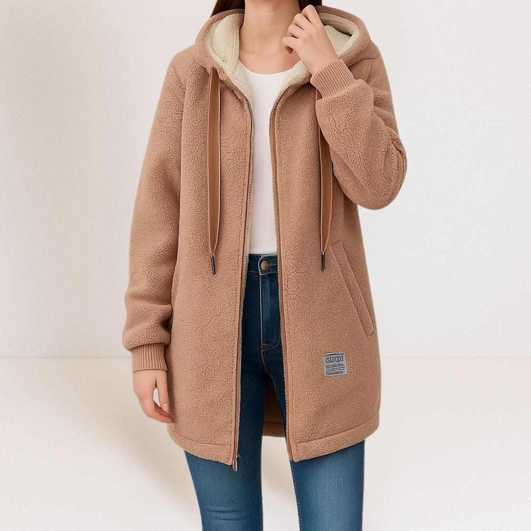 Phoebe™ | Soft Hooded Fleece Jacket