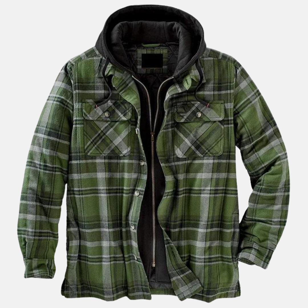 Rhett | Hooded Plaid Jacket
