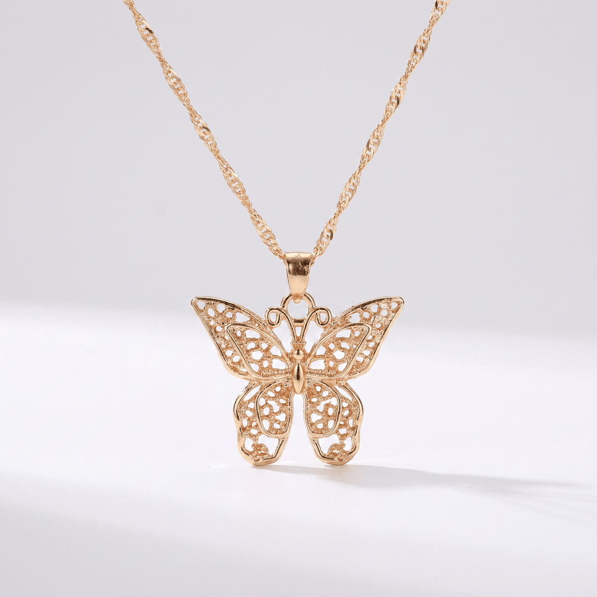 Butterfly Spark Necklace