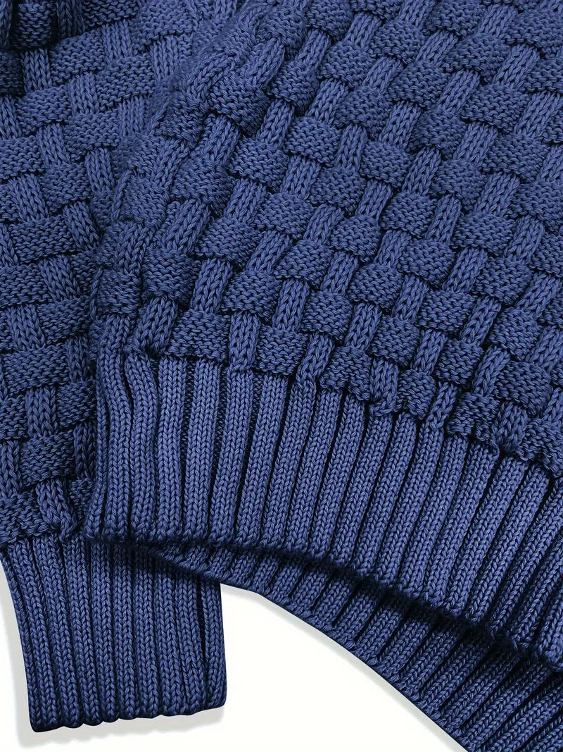 Nevan | Textured Knit Jumper