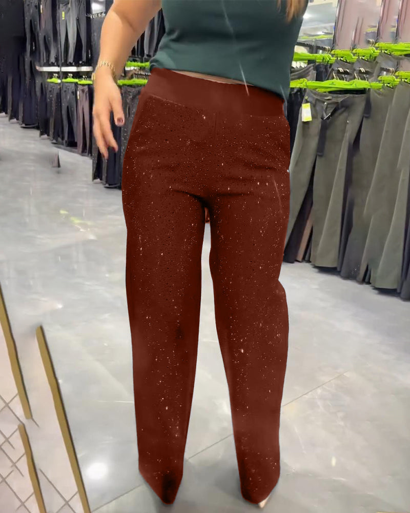 Trendy and Casual Wide Leg Pants