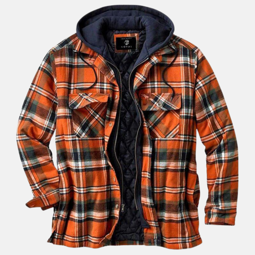 Rhett | Hooded Plaid Jacket