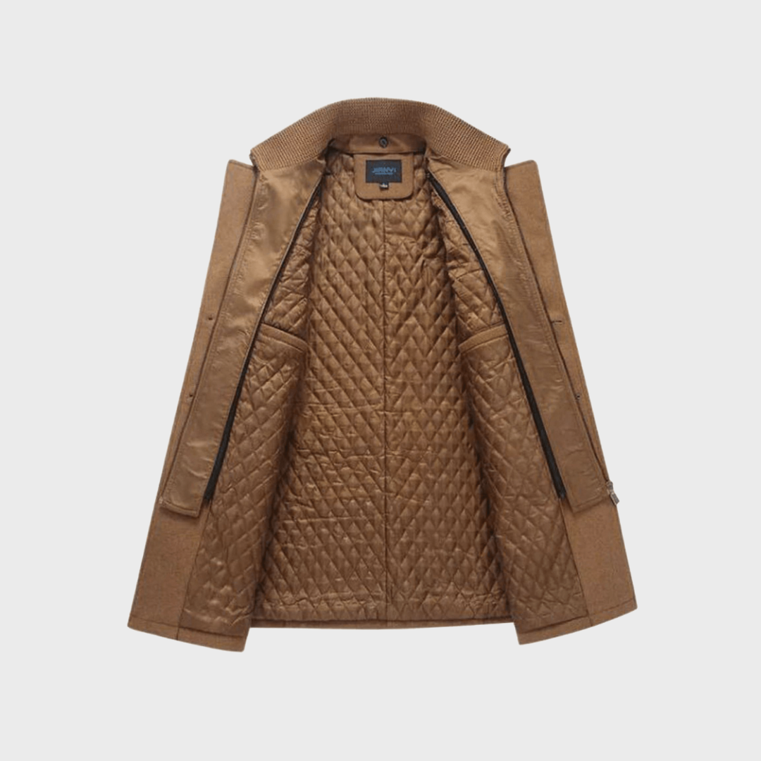 Aaron | Classic Wool Peacoat