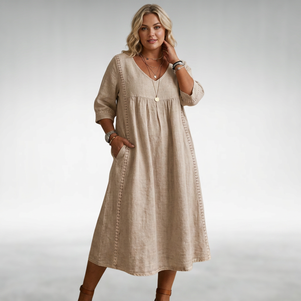 Valerie Comfort Midi Dress