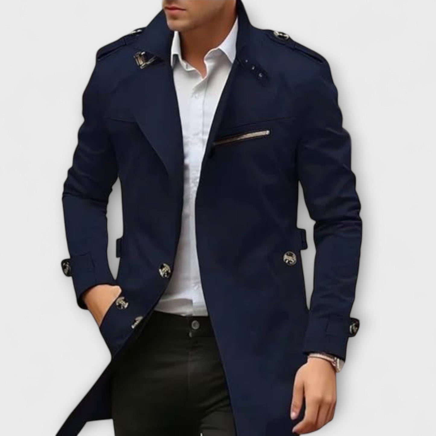 Lucien™ | Stylish Handmade Raincoat