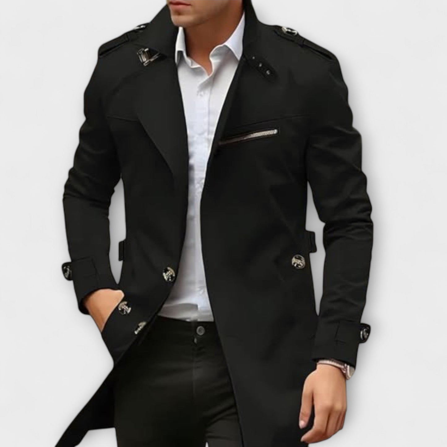 Lucien™ | Stylish Handmade Raincoat