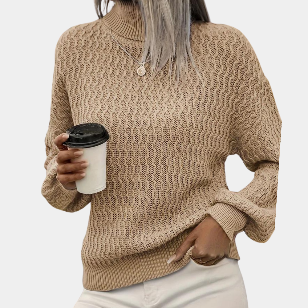 Lola - Suéter de punto para mujer con diseño texturizado elegante