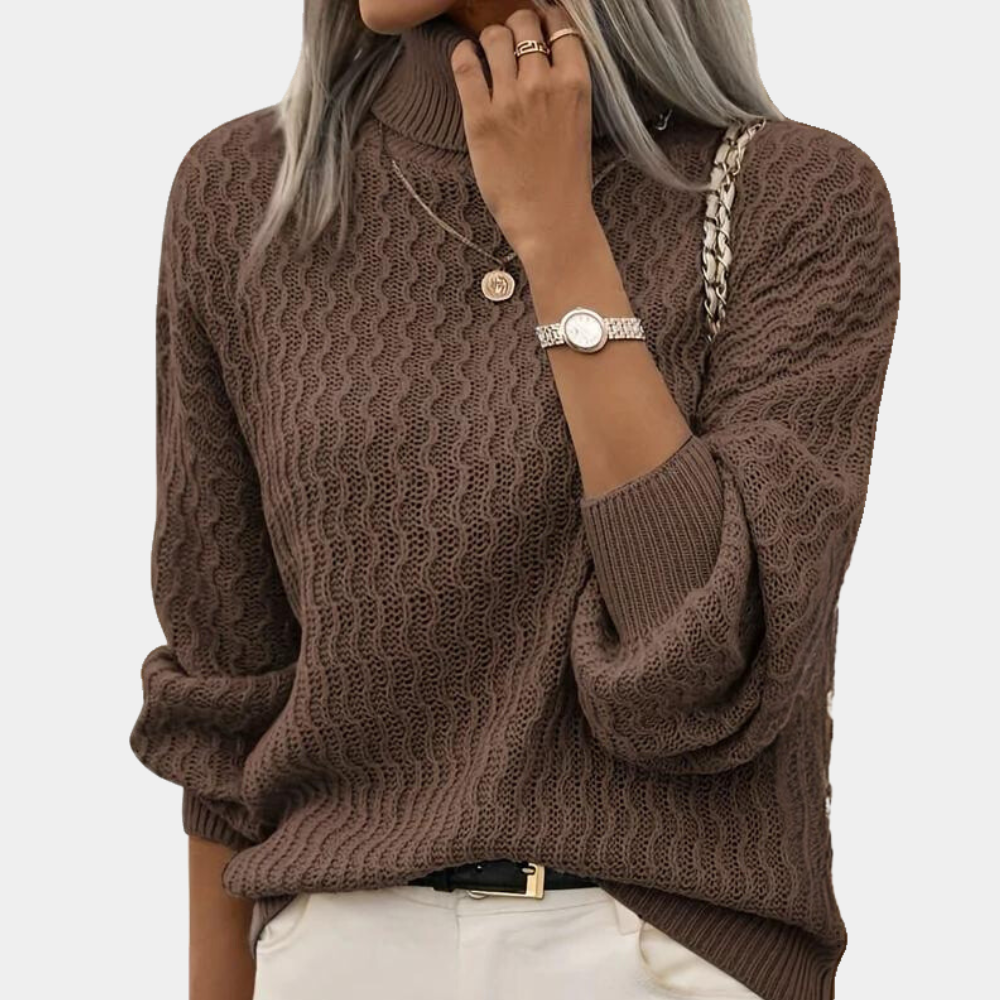 Lola - Suéter de punto para mujer con diseño texturizado elegante