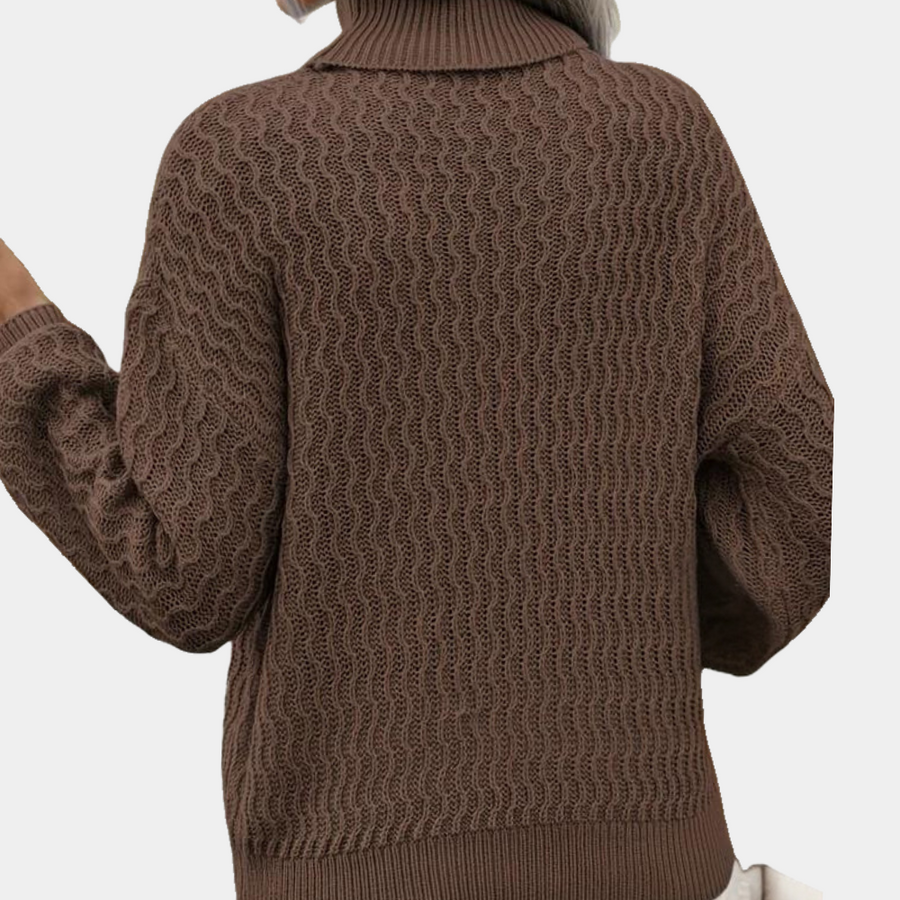 Lola - Suéter de punto para mujer con diseño texturizado elegante