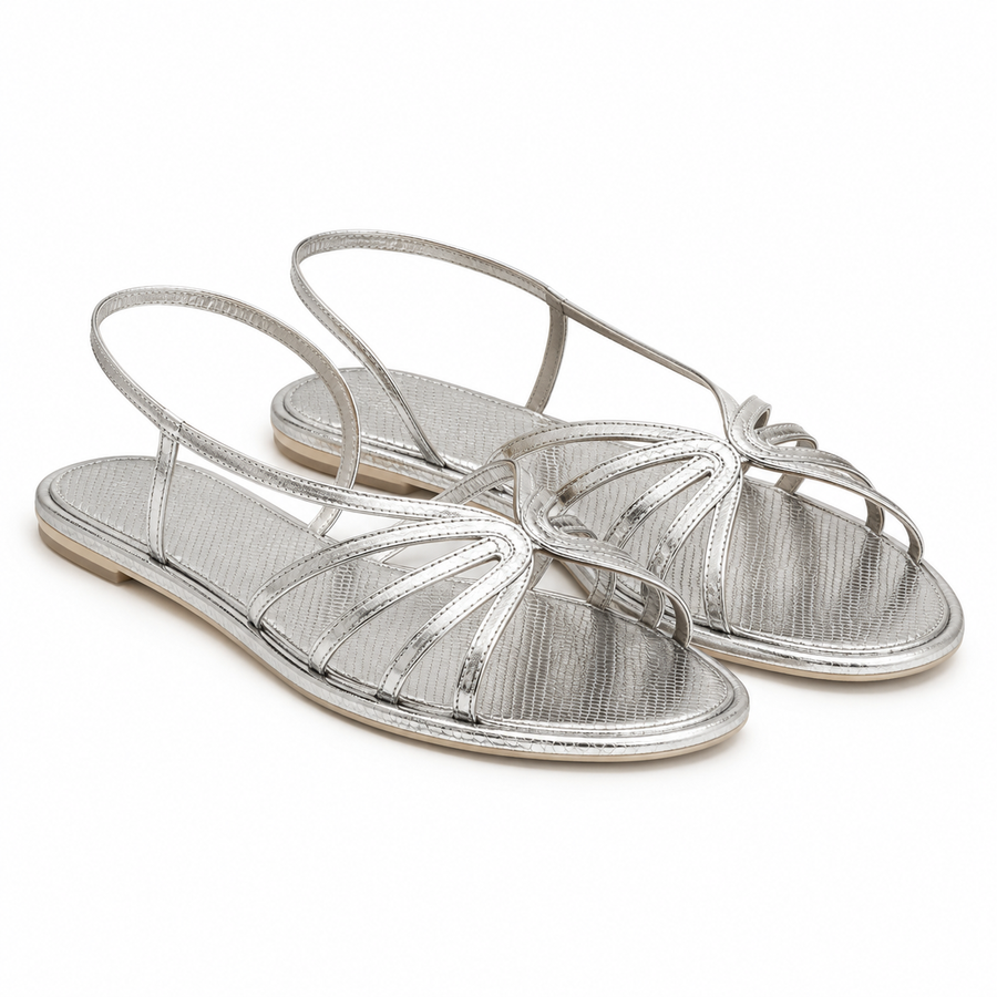 Sandra - Golden Summer Elegance Sandals