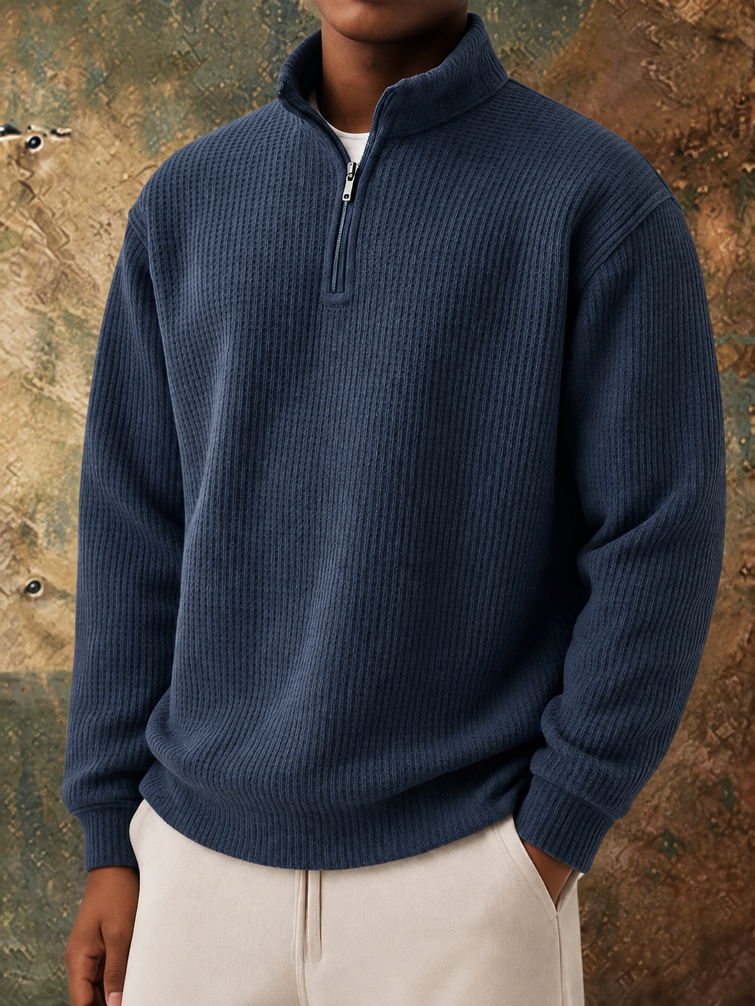 Daan™ | Men's Half-Zip Knit Sweater