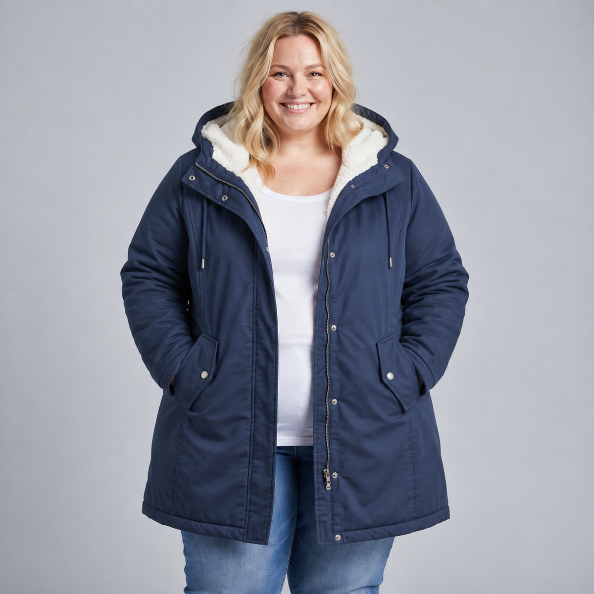 Harriet | Cosy Hooded Weatherproof Coat