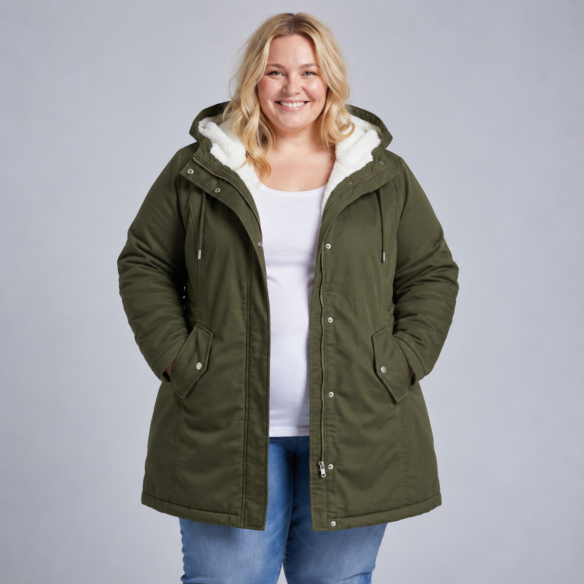 Harriet | Cosy Hooded Weatherproof Coat