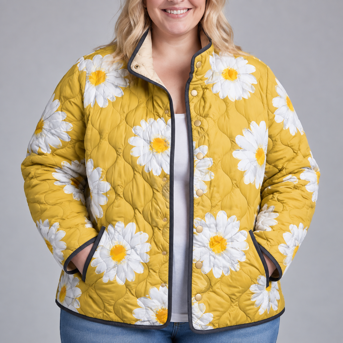 Carter | Floral Quilted Jacket