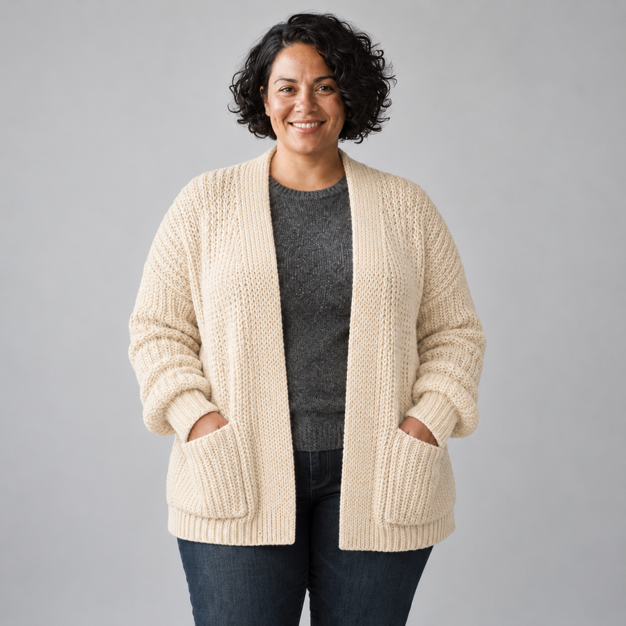 Isla | Women's Chunky Knit Cardigan
