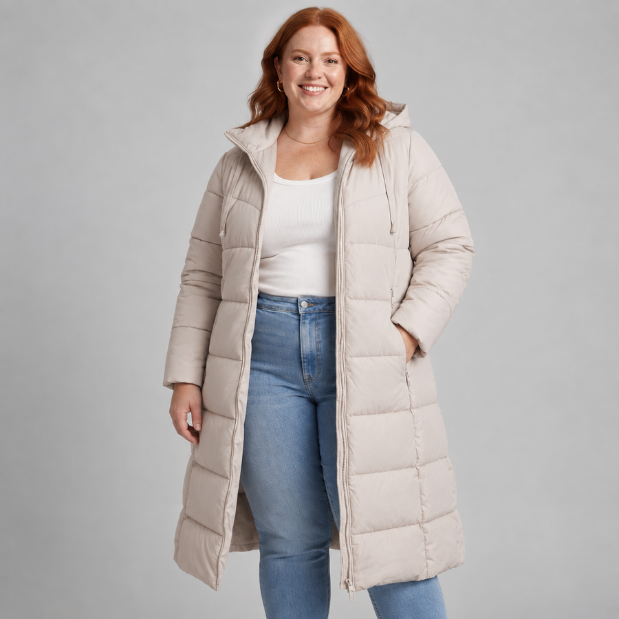 Clover | Longline Puffer Jacket