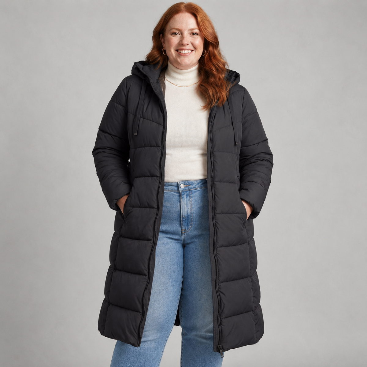 Clover | Longline Puffer Jacket
