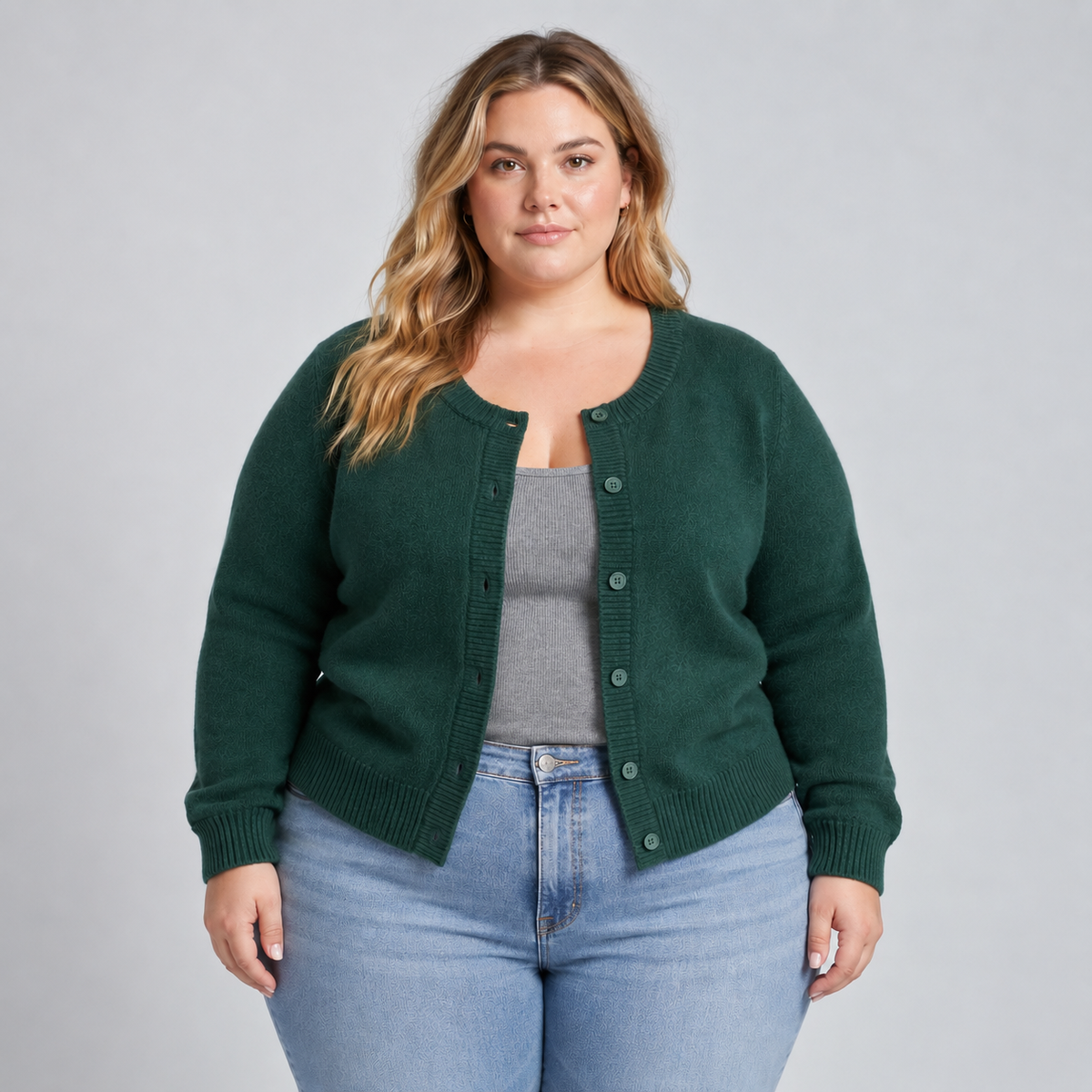 Amelia | Soft Knit Button Cardigan