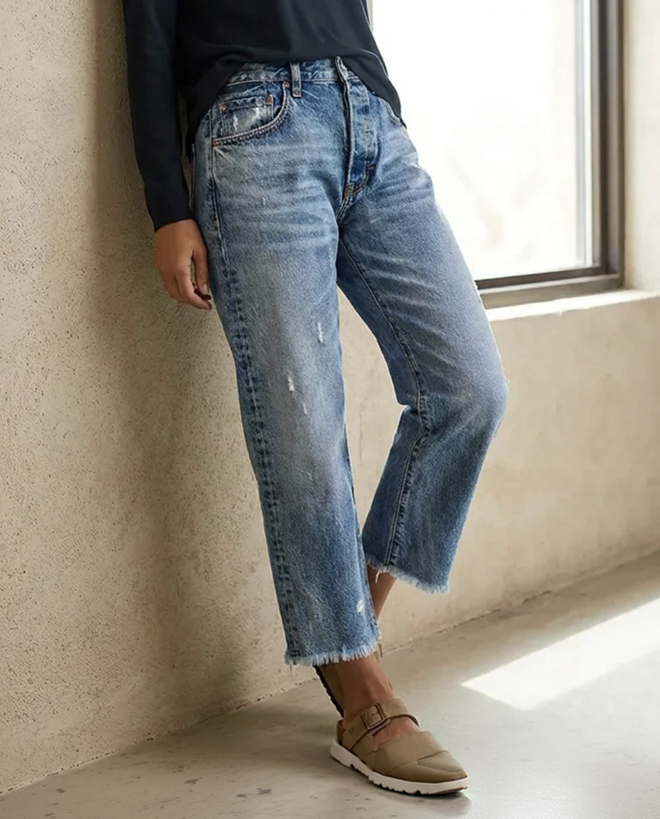 Zelda | Premium Stretch Cropped Jeans