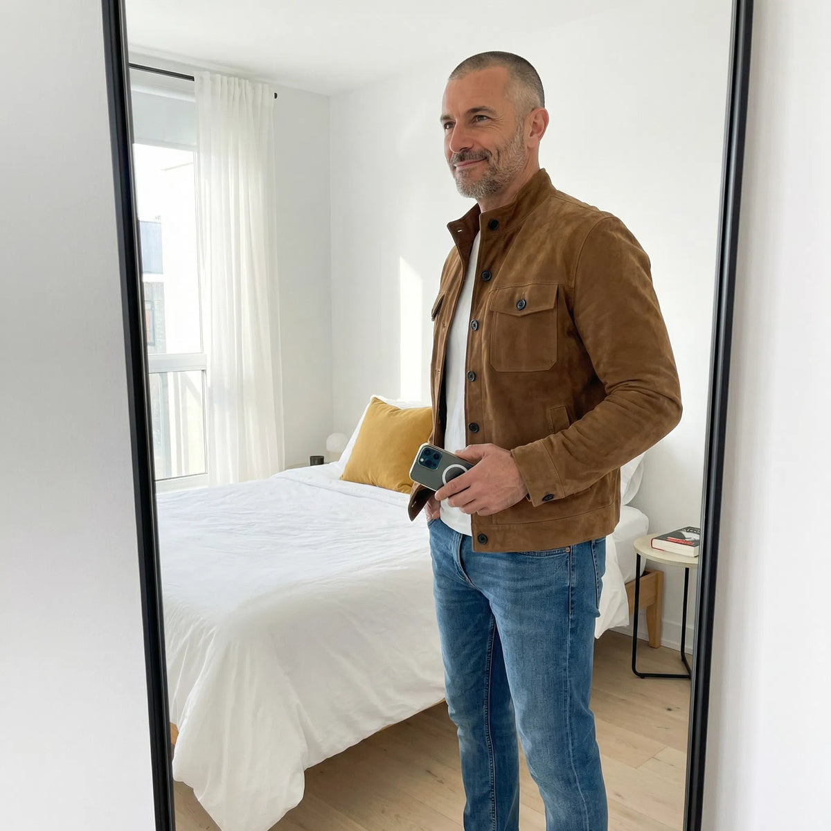 Milano | Authentic Italian Suede Jacket