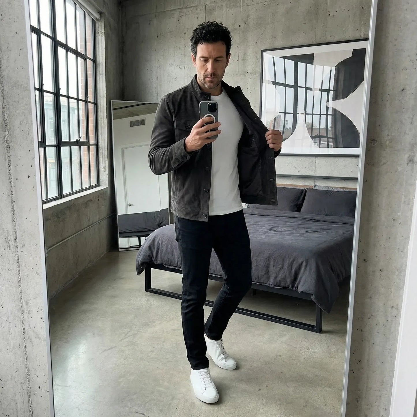 Oltrarno Suede Jacket
