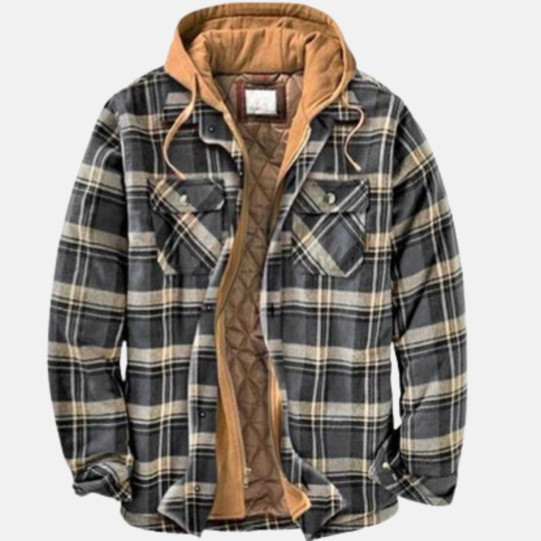 Rhett | Hooded Plaid Jacket