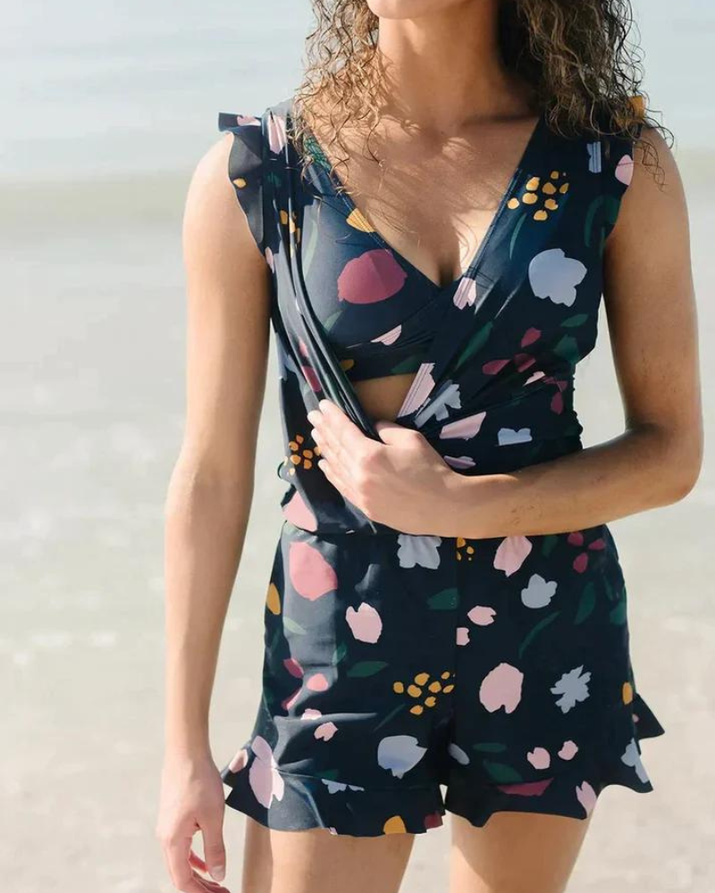 Mila | Dames Badpak met Ingebouwde Bh Ondersteuning