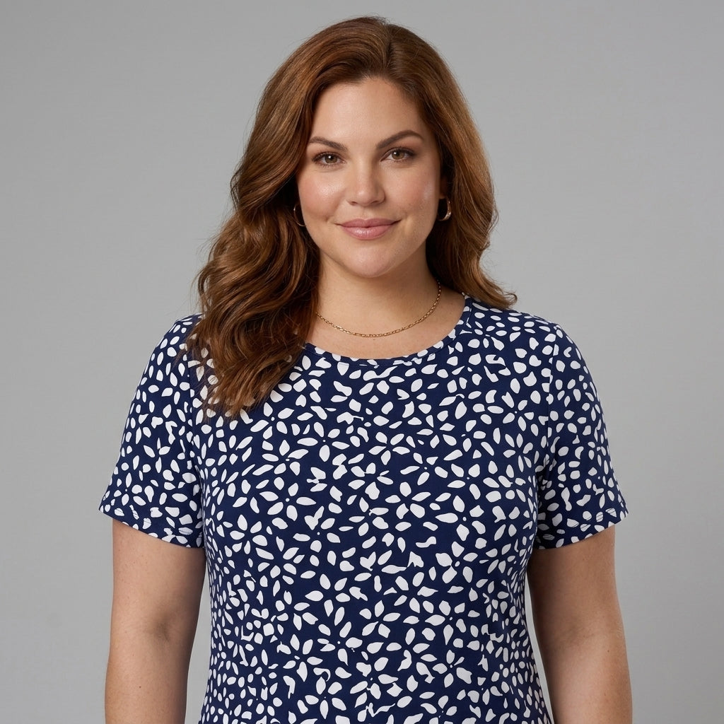 Sarah | Effortless Floral Midi Dress