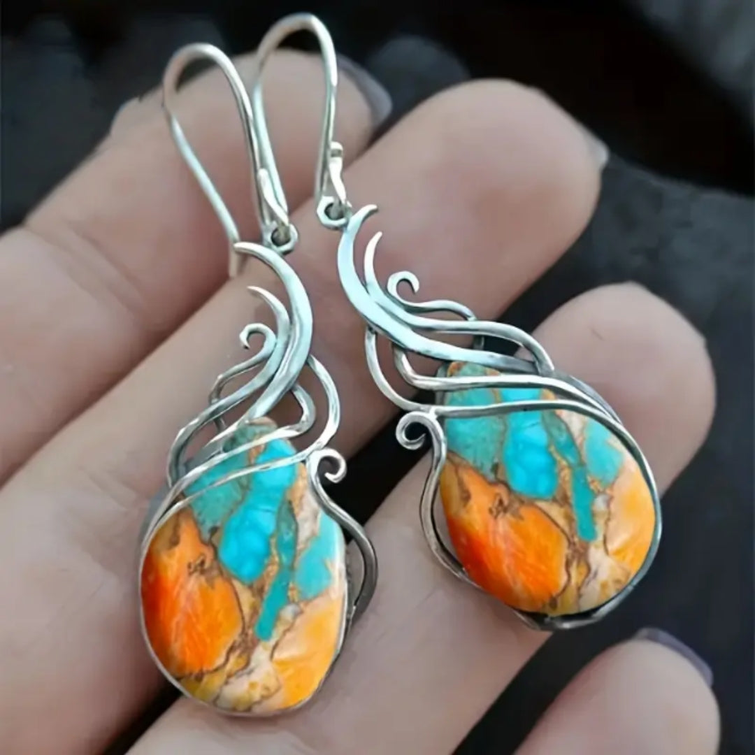 Brilliant Gemstone Drop | Earrings
