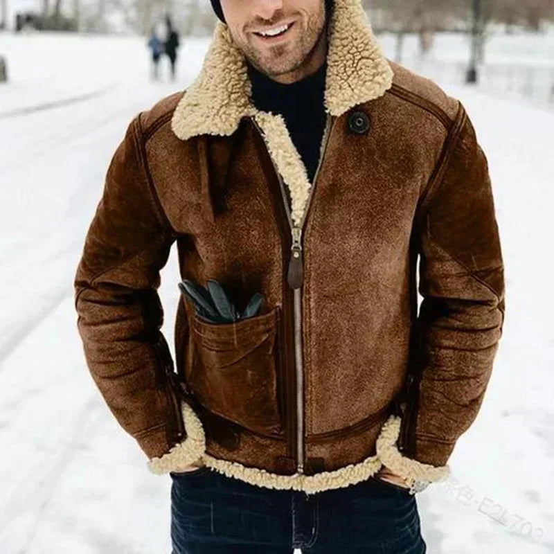 Evan | Men's Fur Jacket