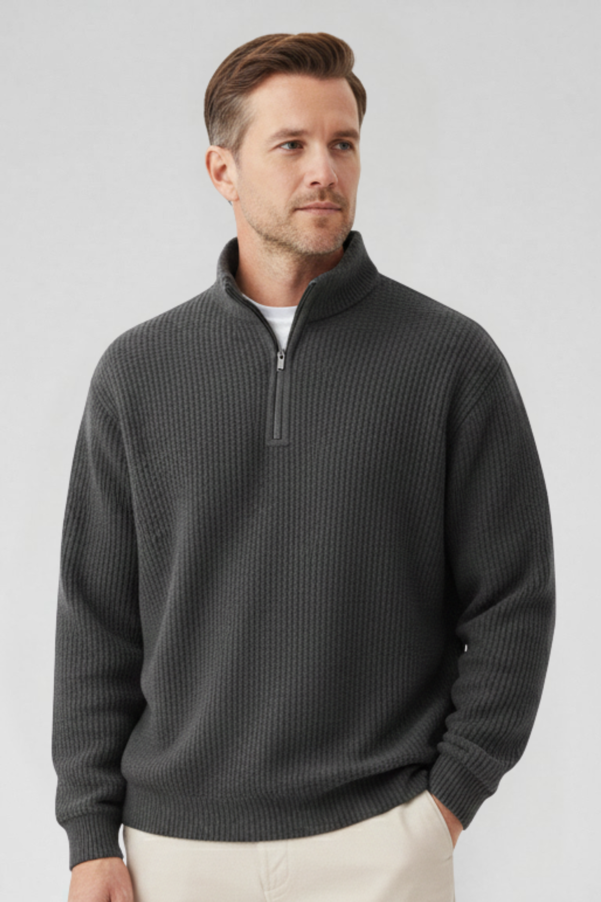 Daan™ | Men's Half-Zip Knit Sweater