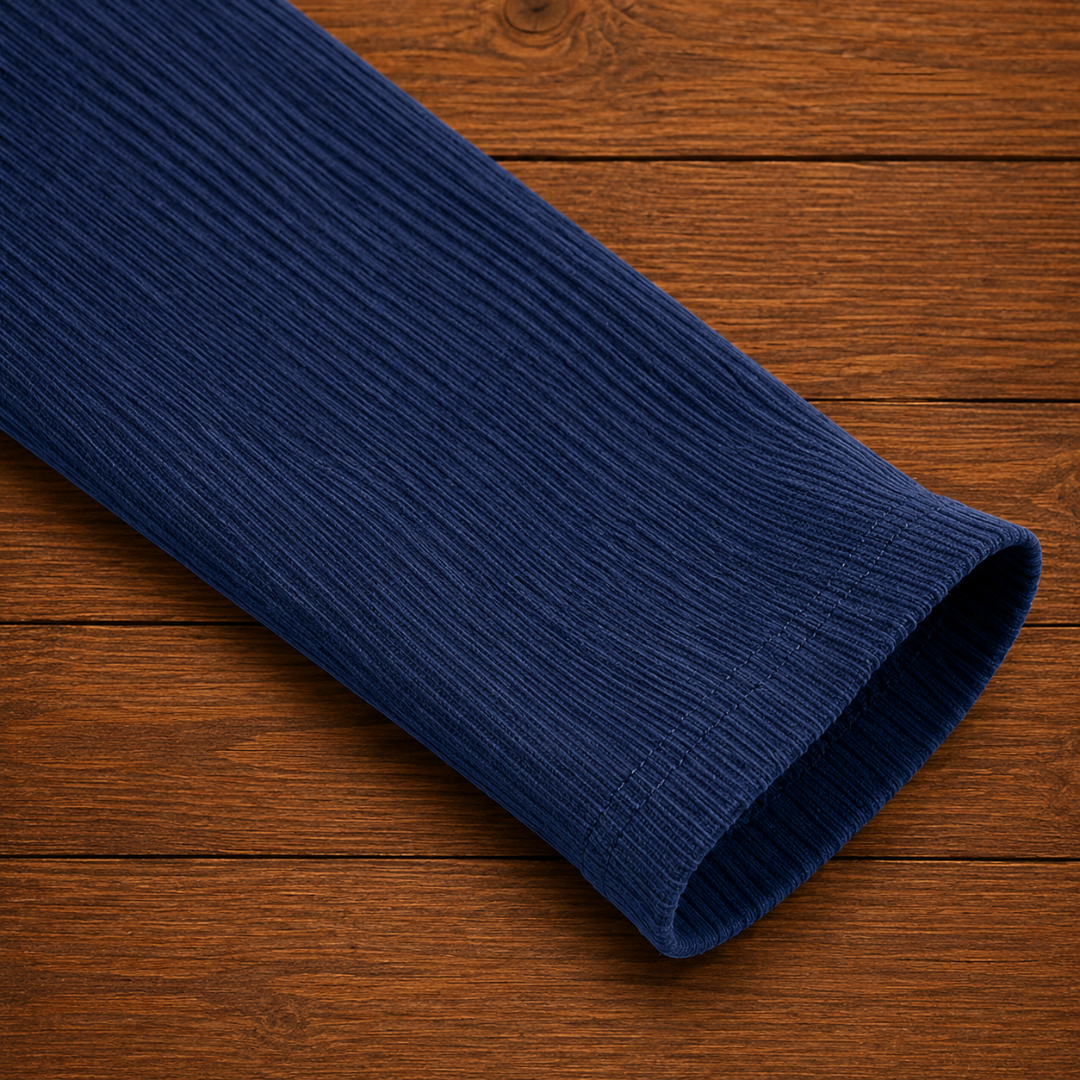Merrick | Ribbed Button Collar Shirt