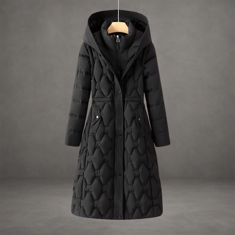 Helen | Longline Hooded Down Coat
