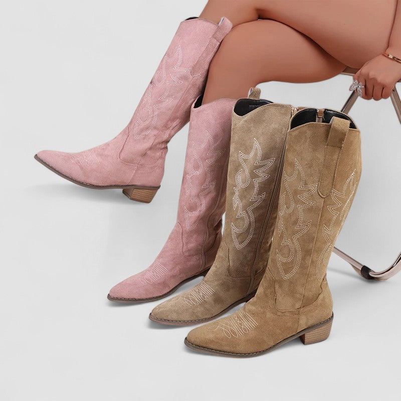 Clara Western Boots