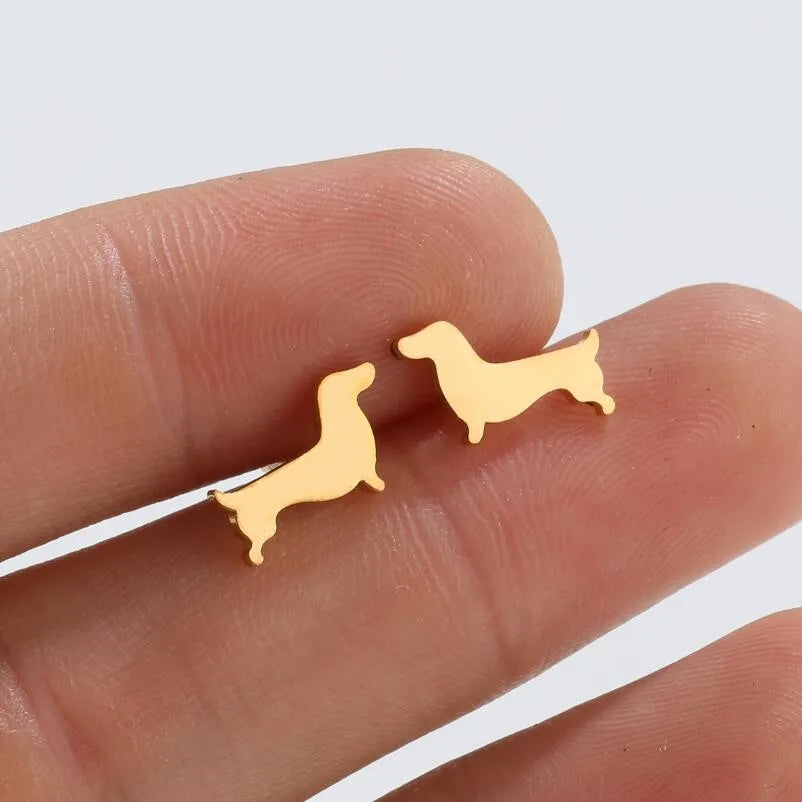 Dachshund Stud | Earrings