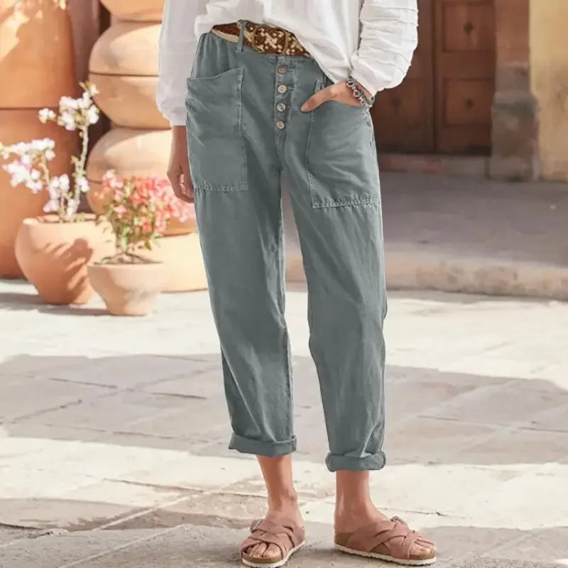AURAVESSA – RELAXED FIT PANTS FOR EVERYDAY EASE