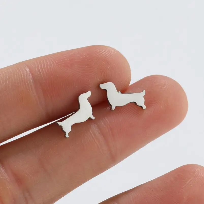 Dachshund Stud | Earrings