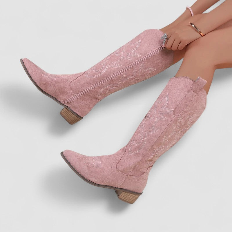 Clara Western Boots