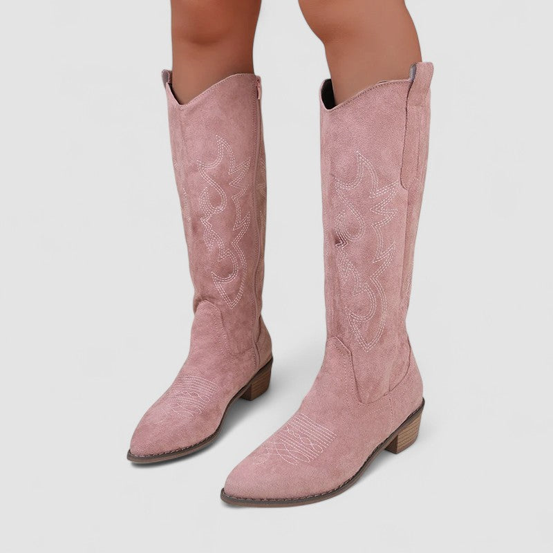 Clara Western Boots