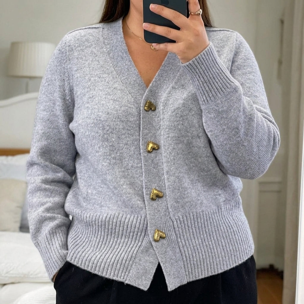 Camille | V-Neck Cardigan
