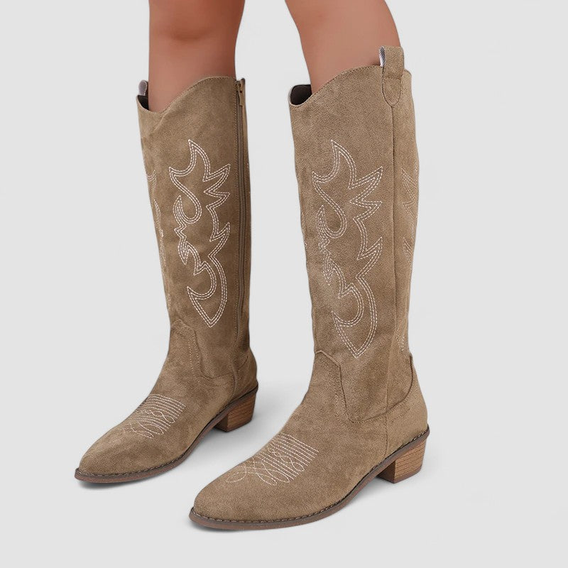 Clara Western Boots