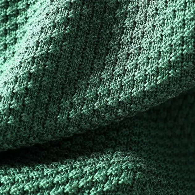Oriane Textured High-Neck Jumper
