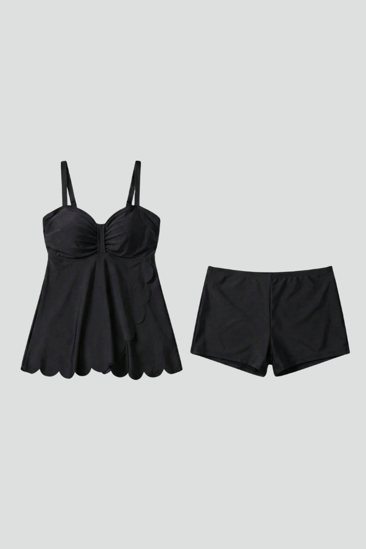 Sophie | Dames Tankini Set met Short Sweetheart Hals