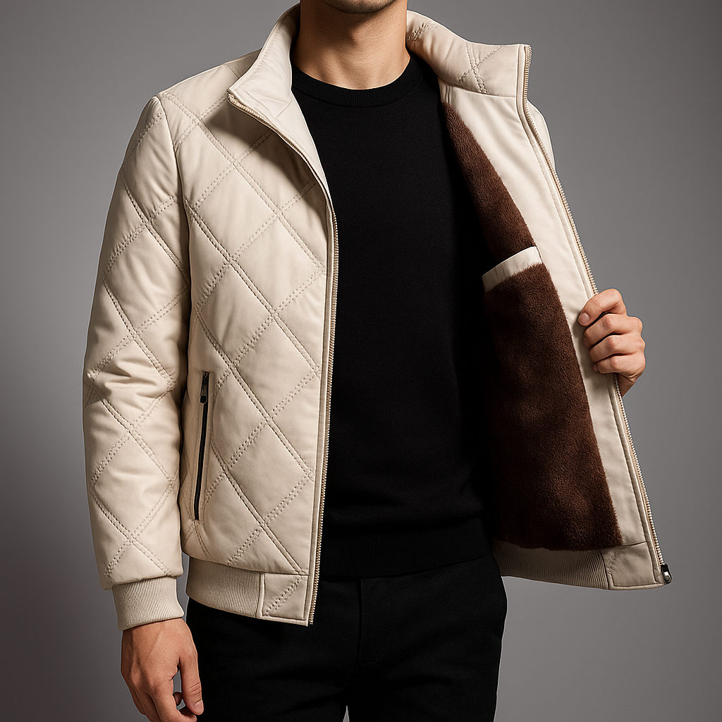 Elliot | Quilted Fleece Jacket