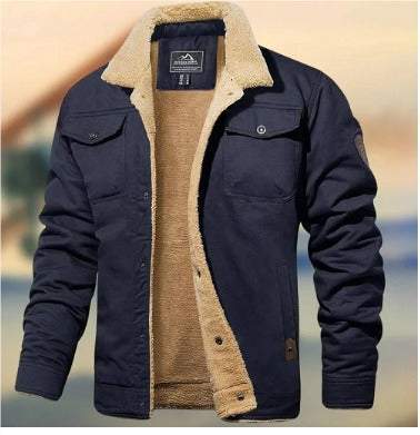 Daniel | Sherpa-Lined Bomber Jacket